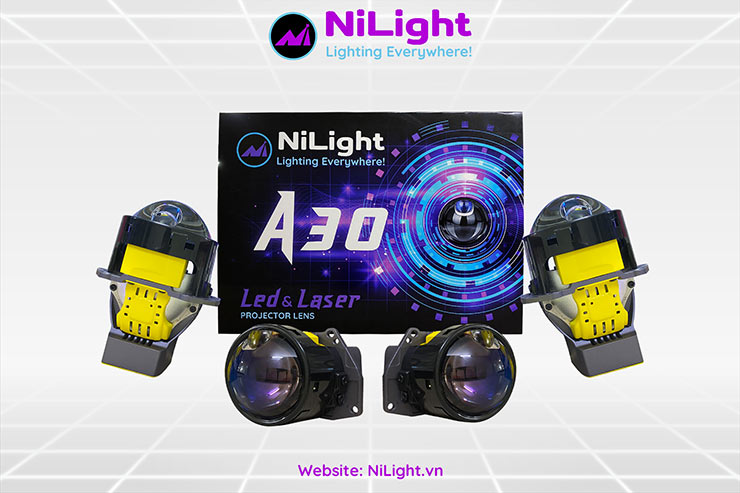 Bi led NiLight A30 - Khả năng chiếu sáng đỉnh cao!