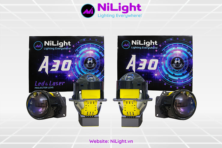 Bi led NiLight A30 - Khả năng chiếu sáng đỉnh cao!