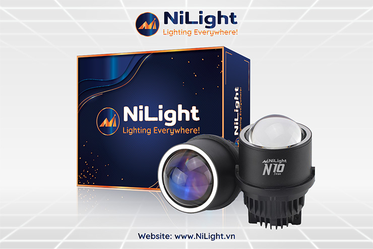 Bi Gầm NiLight N10 Titan - Trợ pha, Sáng khủng!