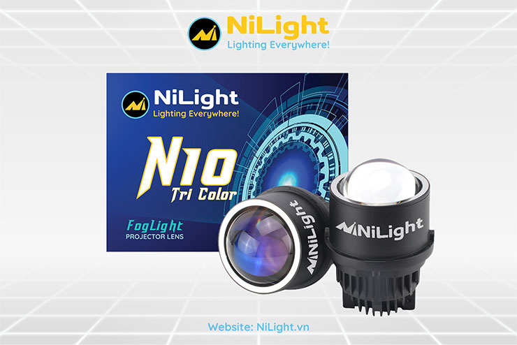 Bi Gầm NiLight N10 Titan - Trợ pha, Sáng khủng!