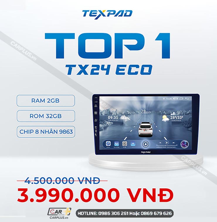 Thông số kĩ thuật màn hình TexPed TX24 Eco