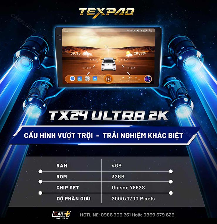 Thông số kĩ thuật màn hình TexPed TX24 Ultra 2K