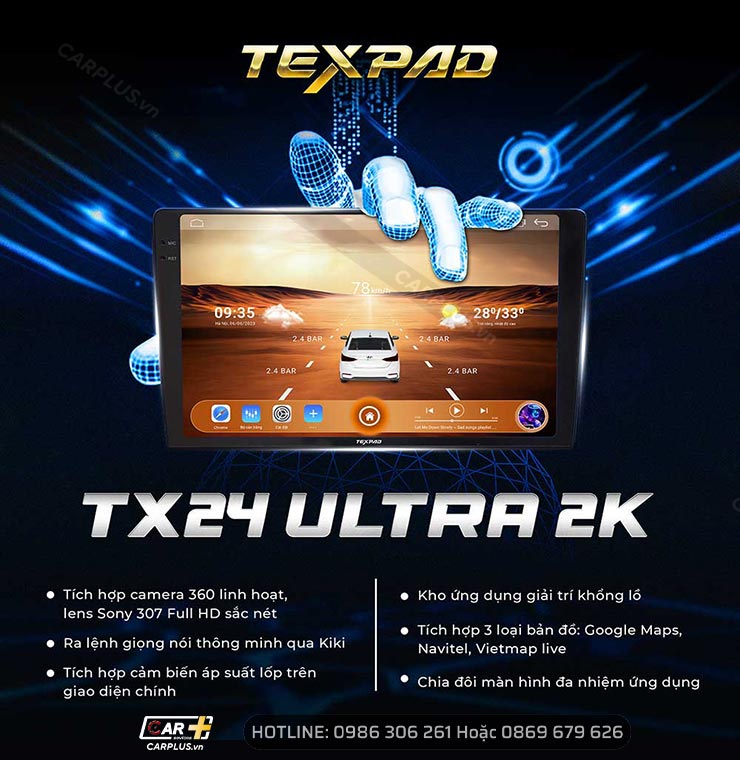 Màn hình TexPad TX24 Ultra 2K đa dạng đầy đủ tiện ích