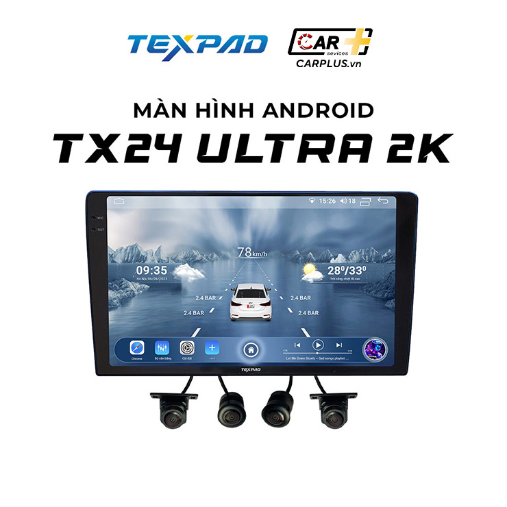 Màn hình android liền Camera 360 TexPad TX24 Ultra 2K