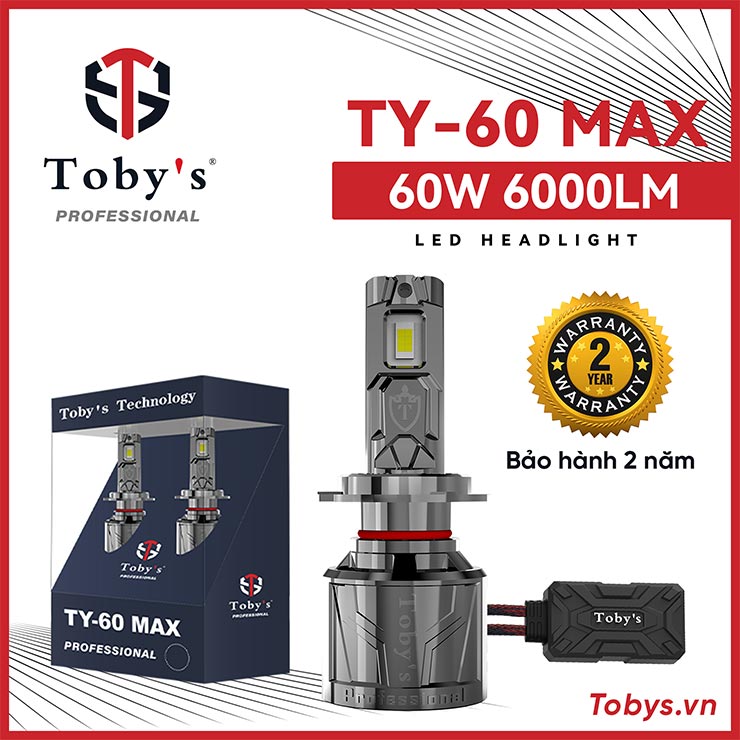 Bóng Led Toby's TY-60 Max cho VinFast VF3