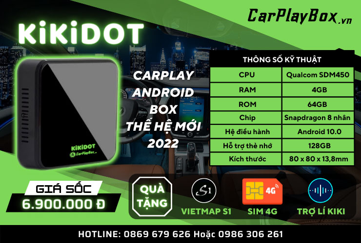 Thông số kỹ thuật Android Box KiKiDOT