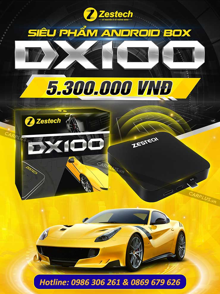 Android Box Zestech DX100 chính hãng, giá tốt
