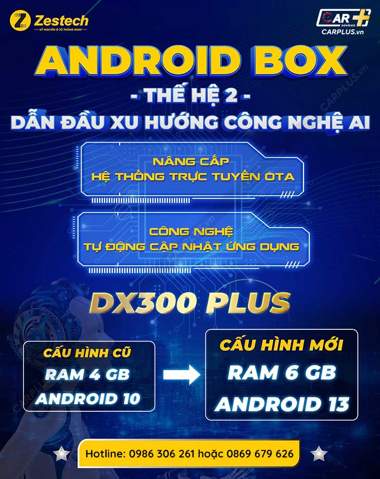 Thông số giá Android Box Zestech DX300 Plus