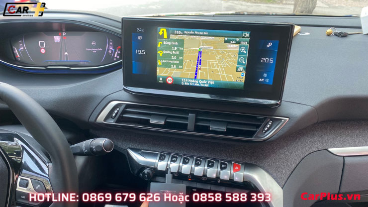 Carplay Android Box xe Volvo XC40 - Chỉ đường thông minh