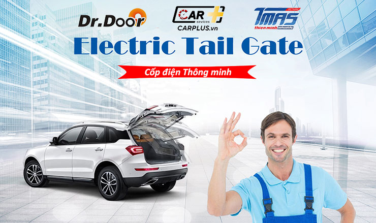 An tâm lắp đặt Cốp điện Dr. Door chính hãng, giá tốt tại CARPLUS.vn
