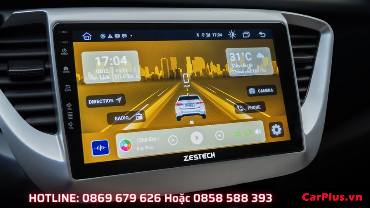 Màn hình Android xe Honda City - "Khẳng định chất riêng"
