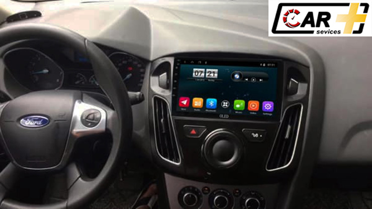 màn hình ô tô android oled c2 lắp trên xe ford