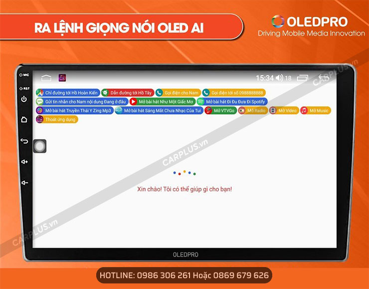 Trợ lí ảo Oled Ai trên màn hình thông minh OledPro X5 New