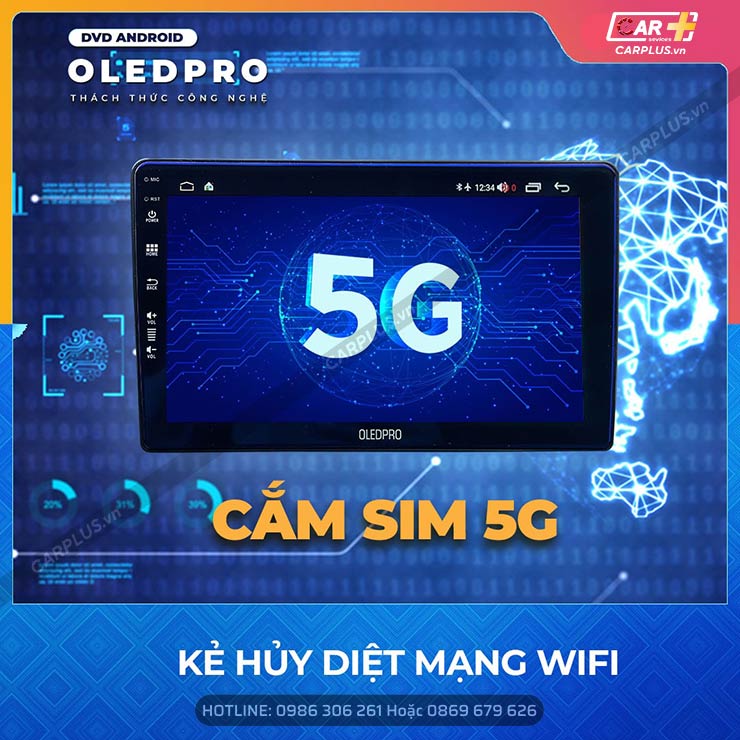 Công nghệ 5G kết nối mạng mạnh mẽ