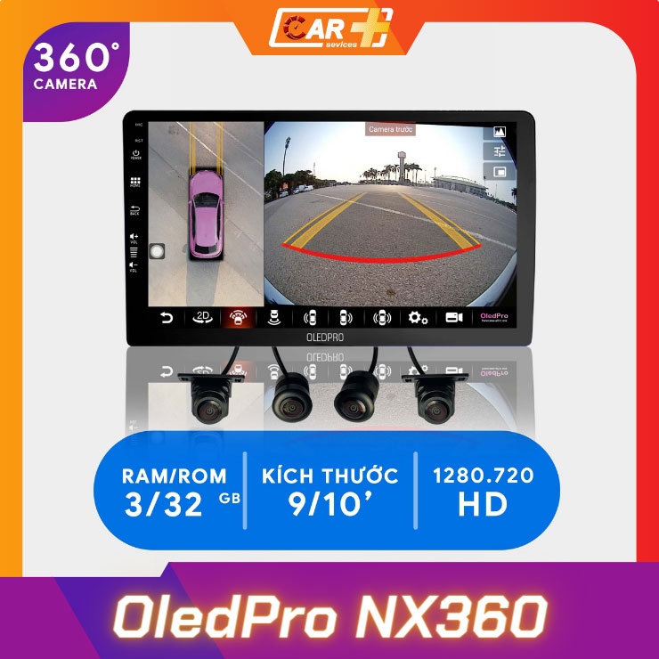 Màn hình Android liền Cam360 OledPro NX360