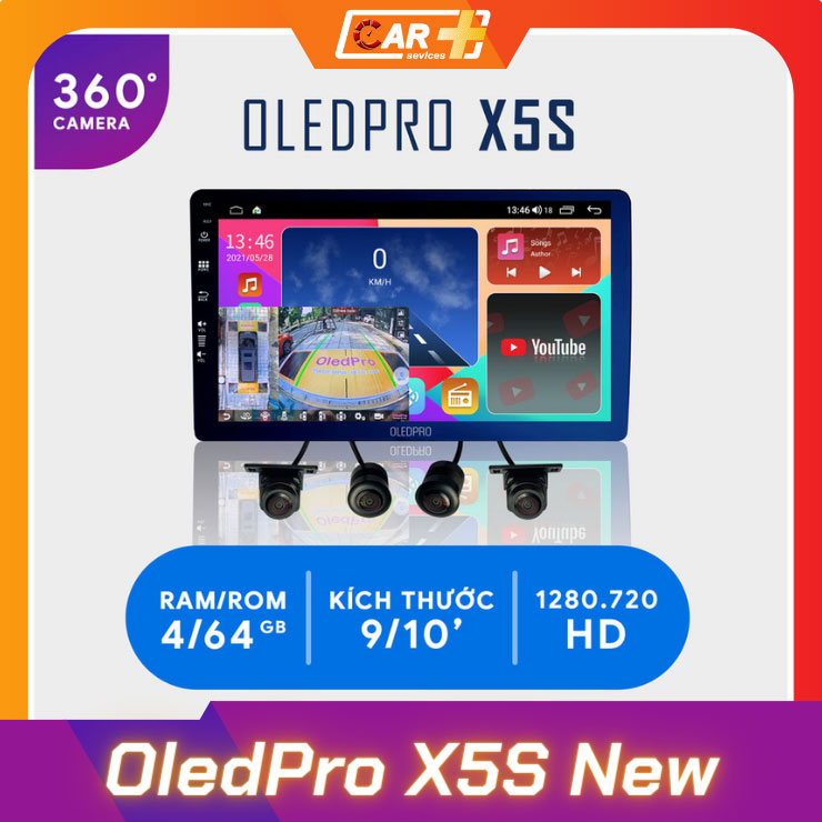 Màn hình Android liền Cam360 OledPro X5S New