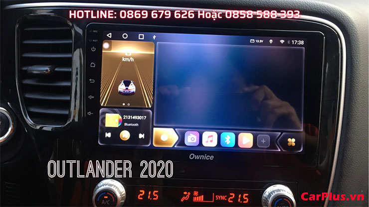 màn hình android ownice c970-j mitsubishi outlander