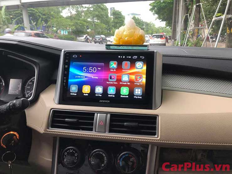 Mitsubishi Xpander lắp màn Android thông minh tại Carplus